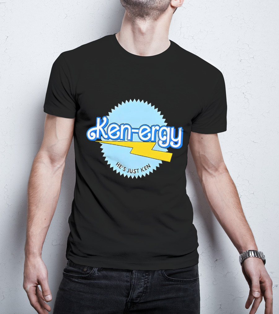 Ken Ergy He's Just Ken Barbie Lightning T-Shirt