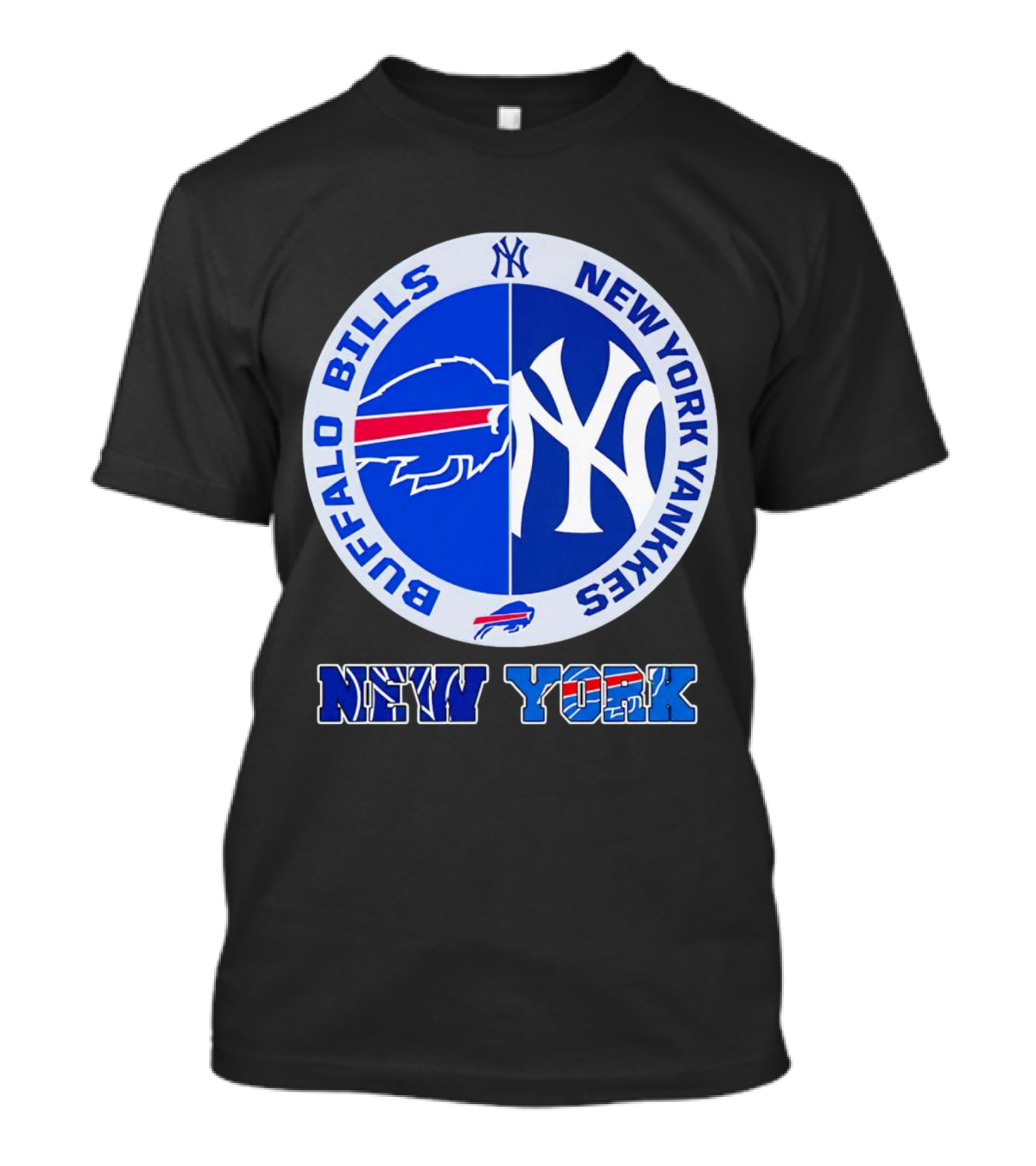 New York Buffalo Bills New York Yankees NYY NY Buffalo T-Shirt