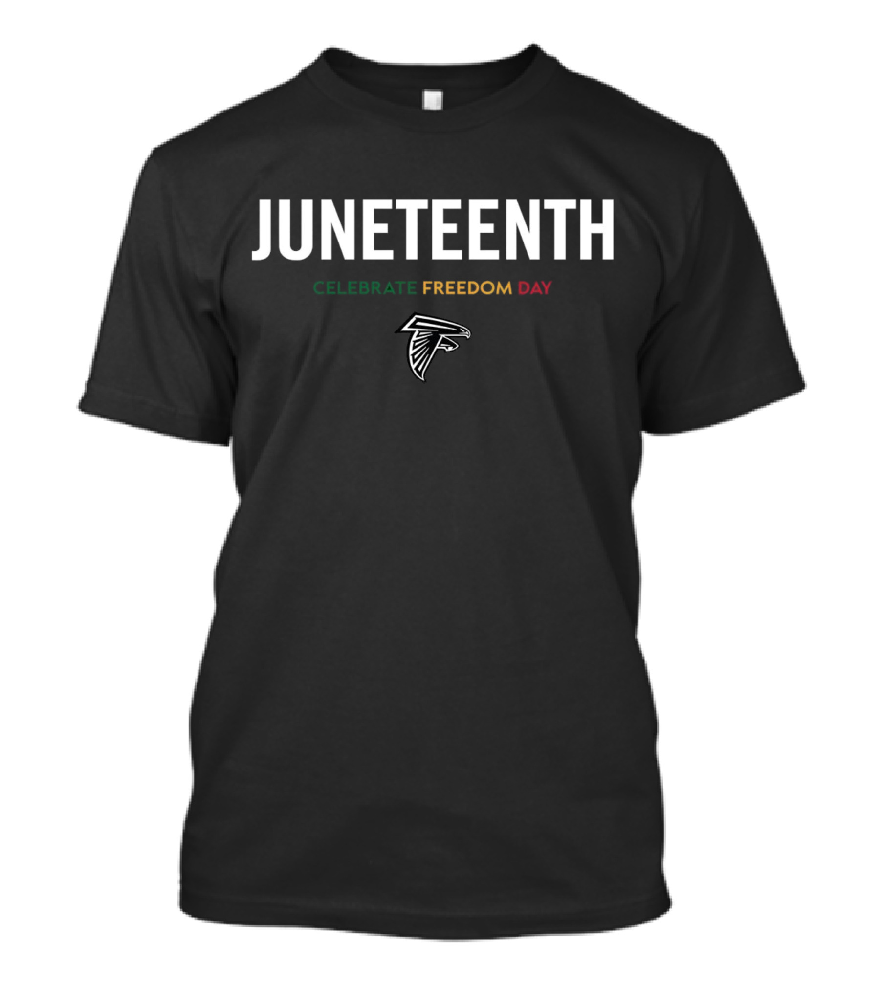 Juneteenth Celebrate Freedom Day Atlanta Falcons T-Shirt