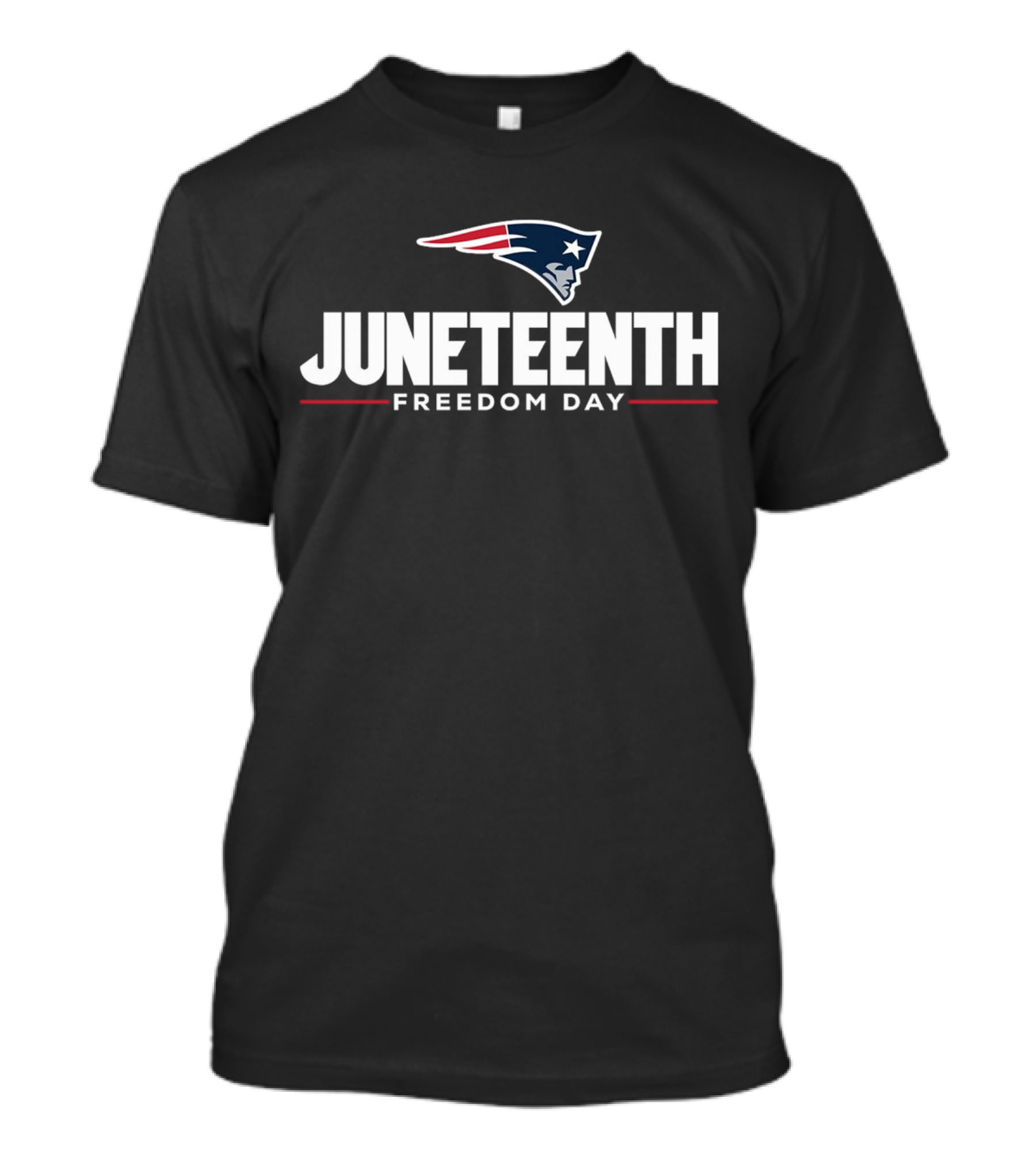 Juneteenth Freedom Day New England Patriots T-Shirt