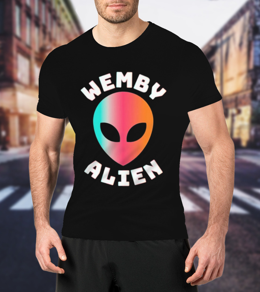 Wemby Alien Victor Wembanyama Iconic Extraterrestrial T-Shirt