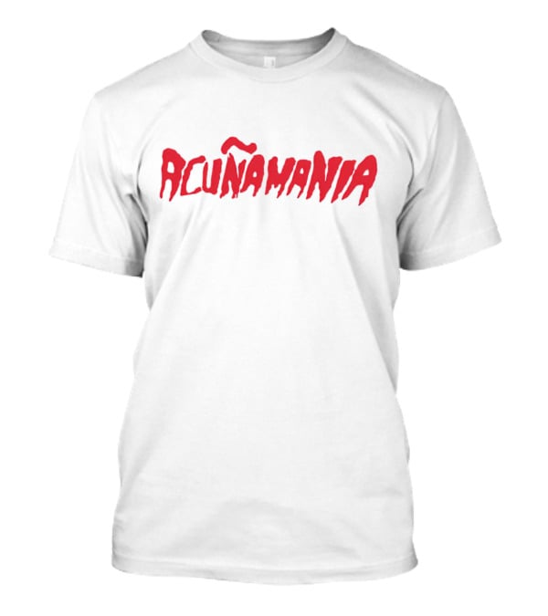 Jay Dunnah Acuñamania Red Lettering T-Shirt
