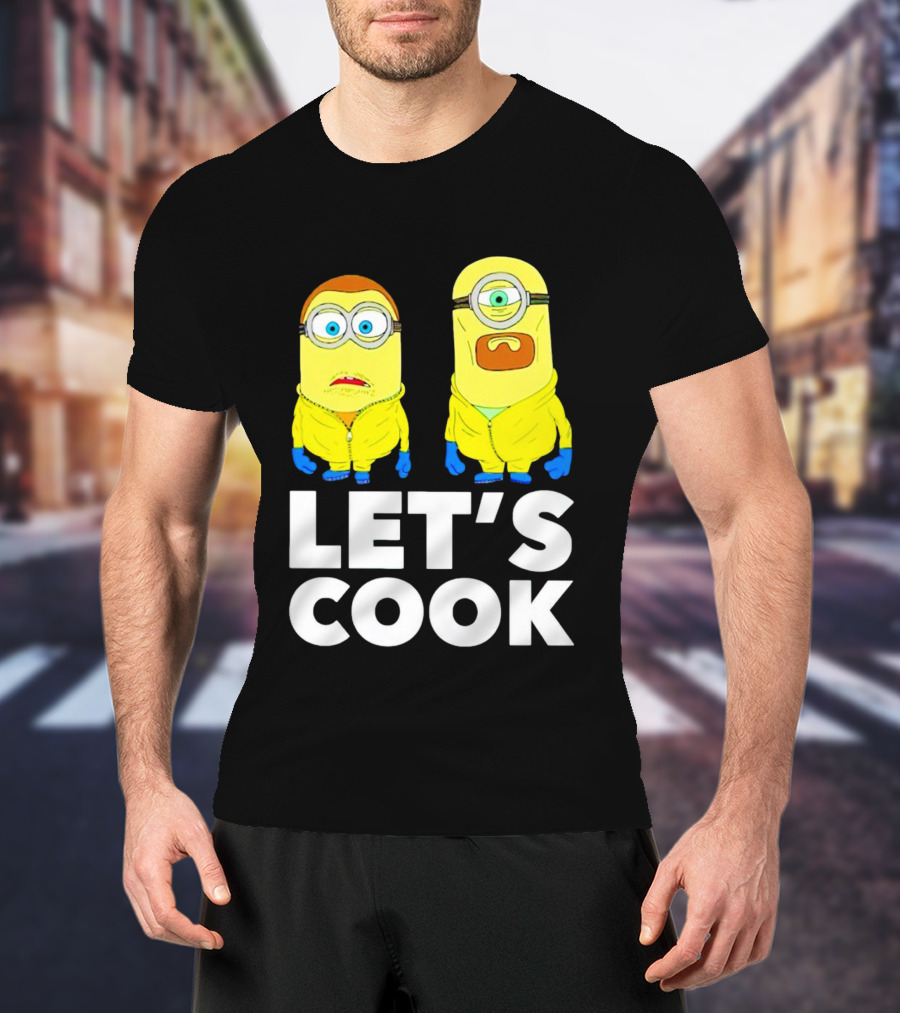 Minions Let's Cook Breaking Bad Crossover T-Shirt