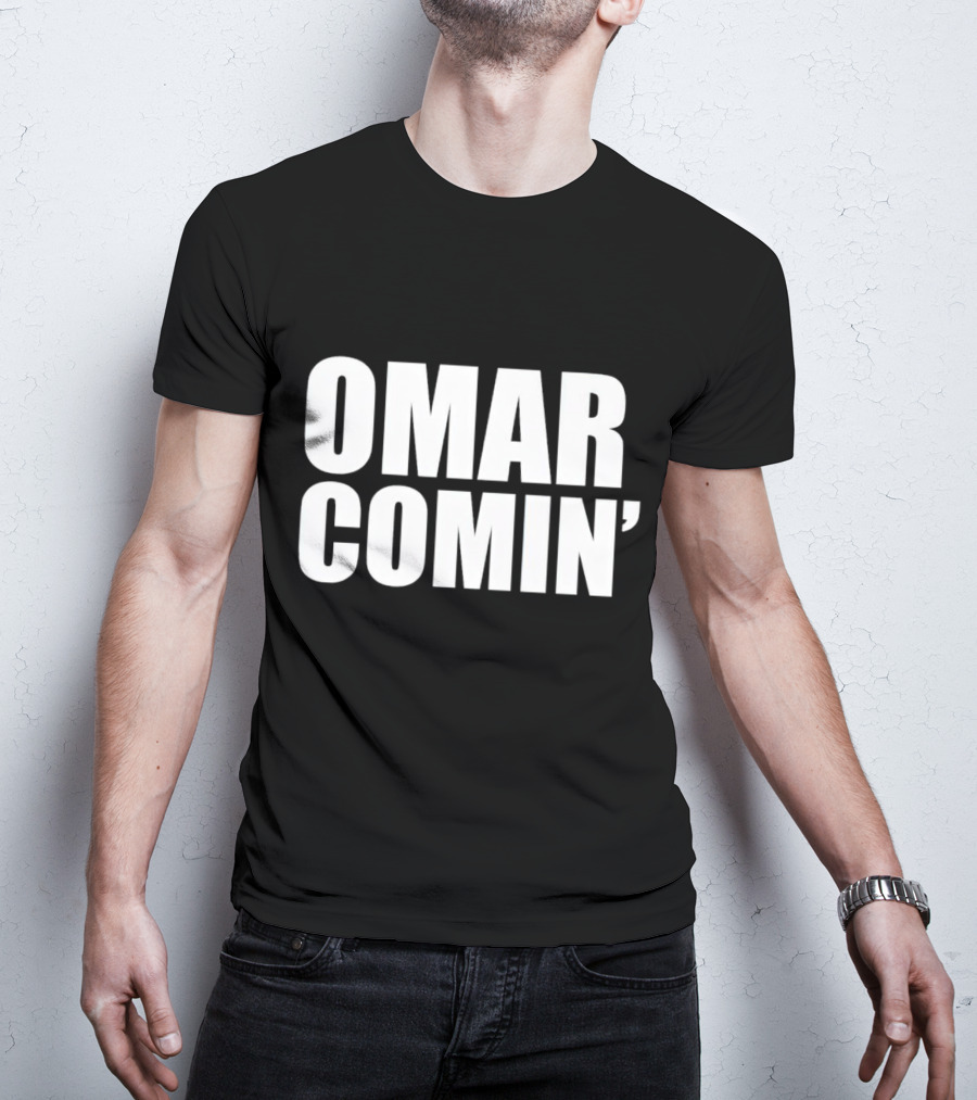 Omar Comin’ The Wire Iconic Catchphrase T-Shirt