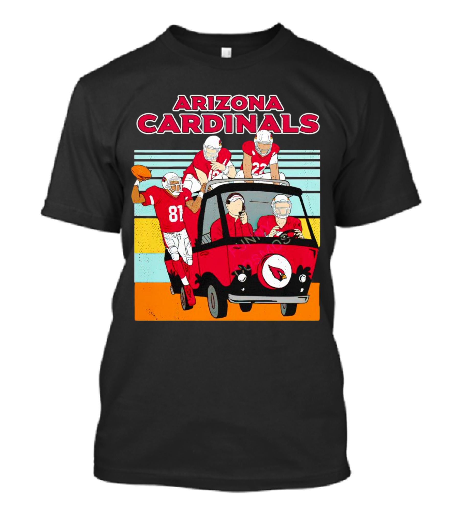Arizona Cardinals Vintage Football Friends T-Shirt