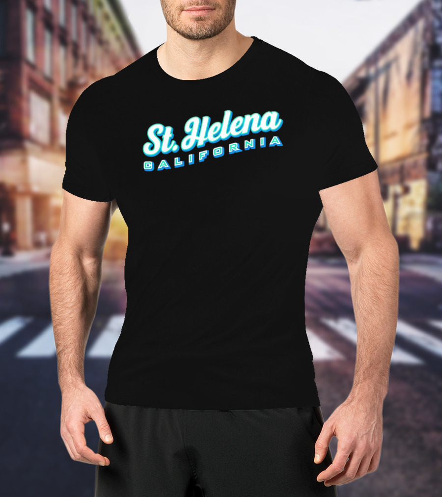 St. Helena California Retro T-Shirt