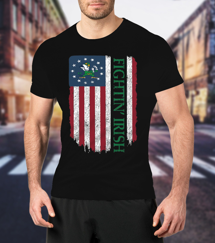 Fightin’ Irish Betsy Ross Flag T-Shirt