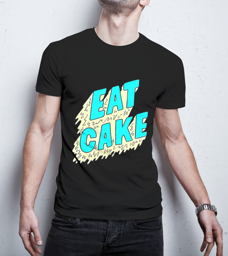 Eat Cake Retro T-Shirt