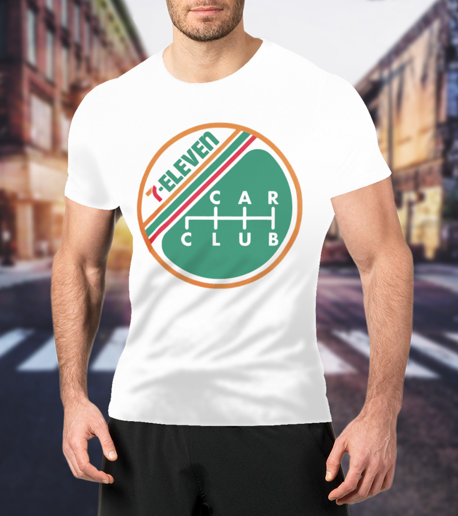 7-Eleven Car Club Gear Shift T-Shirt