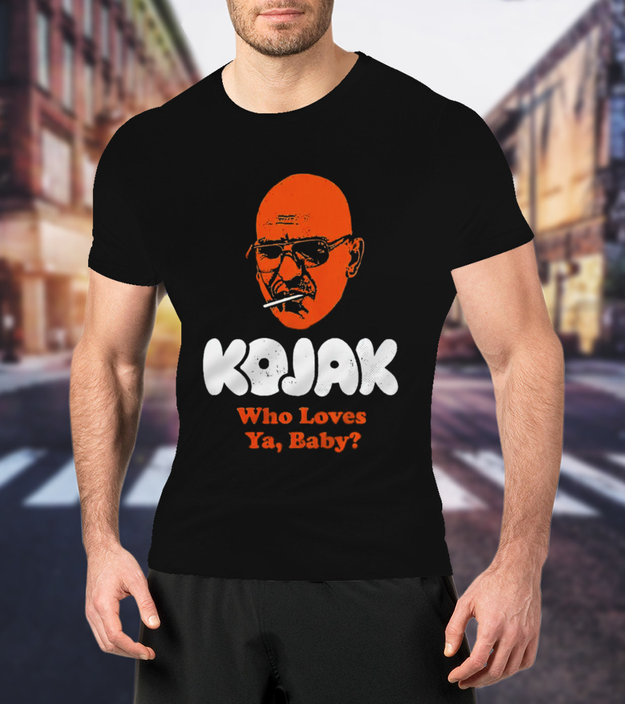 Kojak Who Loves Ya Baby? T-Shirt