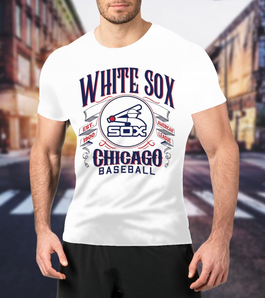 Chicago White Sox Est 1900 American League Baseball T-Shirt