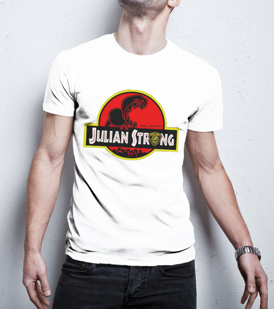Julian Strong Fundraiser Unleash The Power Of Love Dinosaur Rescue Project 143 T-Shirt