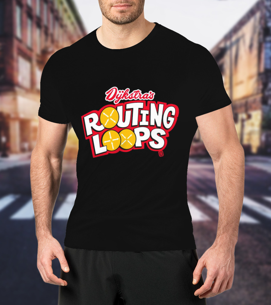 Dijkstra’s Routing Loops Comic T-Shirt
