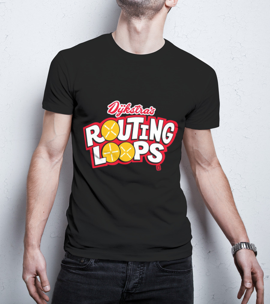 Dijkstra’s Routing Loops Comic T-Shirt
