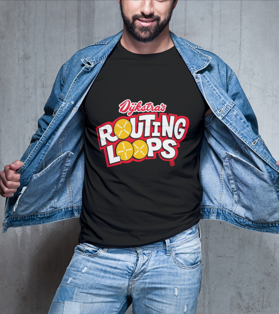 Dijkstra’s Routing Loops Comic T-Shirt