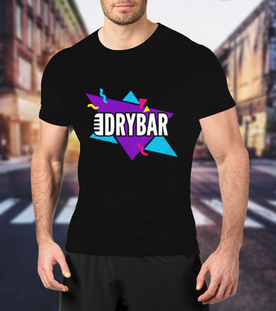 Dry Bar Retro Triangle Comedy T-Shirt
