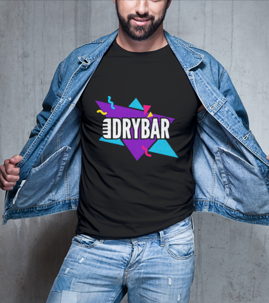 Dry Bar Retro Triangle Comedy T-Shirt
