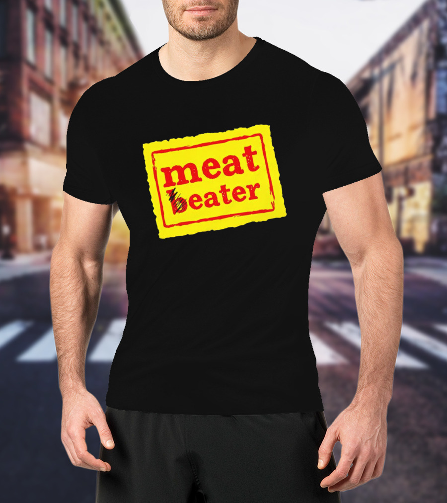 Meat Beater Yellow Label Icon T-Shirt