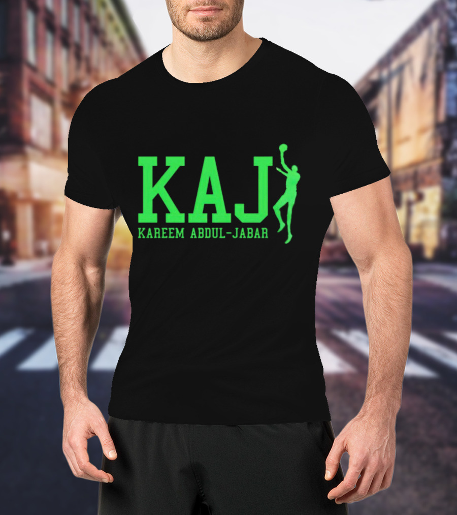 Kareem Abdul-Jabbar KAJ Jump Shot Legend T-Shirt