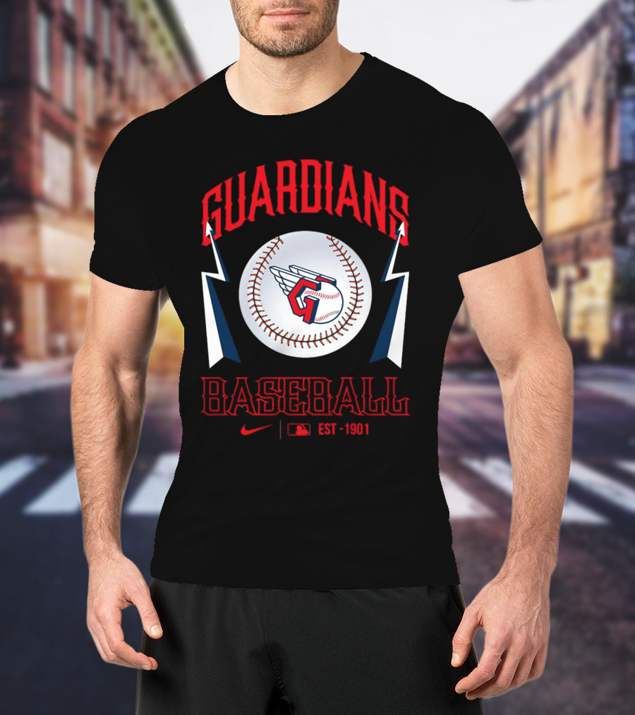 Guardians Baseball MLB EST 1901 T-Shirt