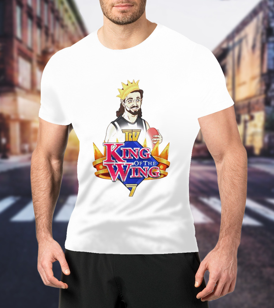 Josh Daicos King Of The Wing 7 TCD Football King T-Shirt