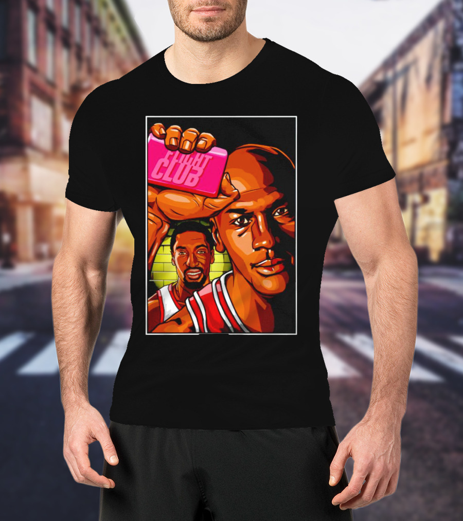 Flight Club Kobe Bryant Michael Jordan Basketball Legends T-Shirt