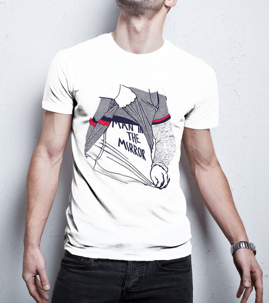 Men's Christian Pulisic Man In The Mirror Iconic T-Shirt