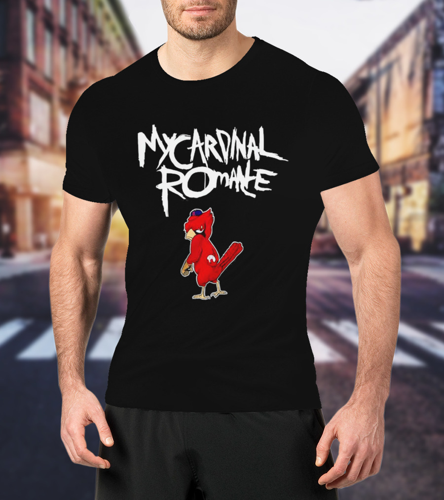 MY CARDINAL ROMANCE BIRD INFLUENCED BY EMO BAND T-Shirt