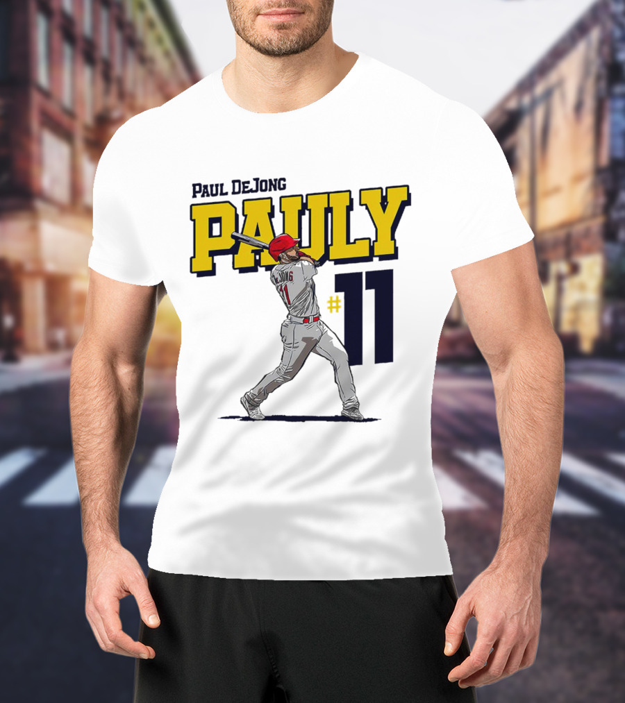 Paul DeJong Pauly #11 St. Louis Cardinals Baseball T-Shirt