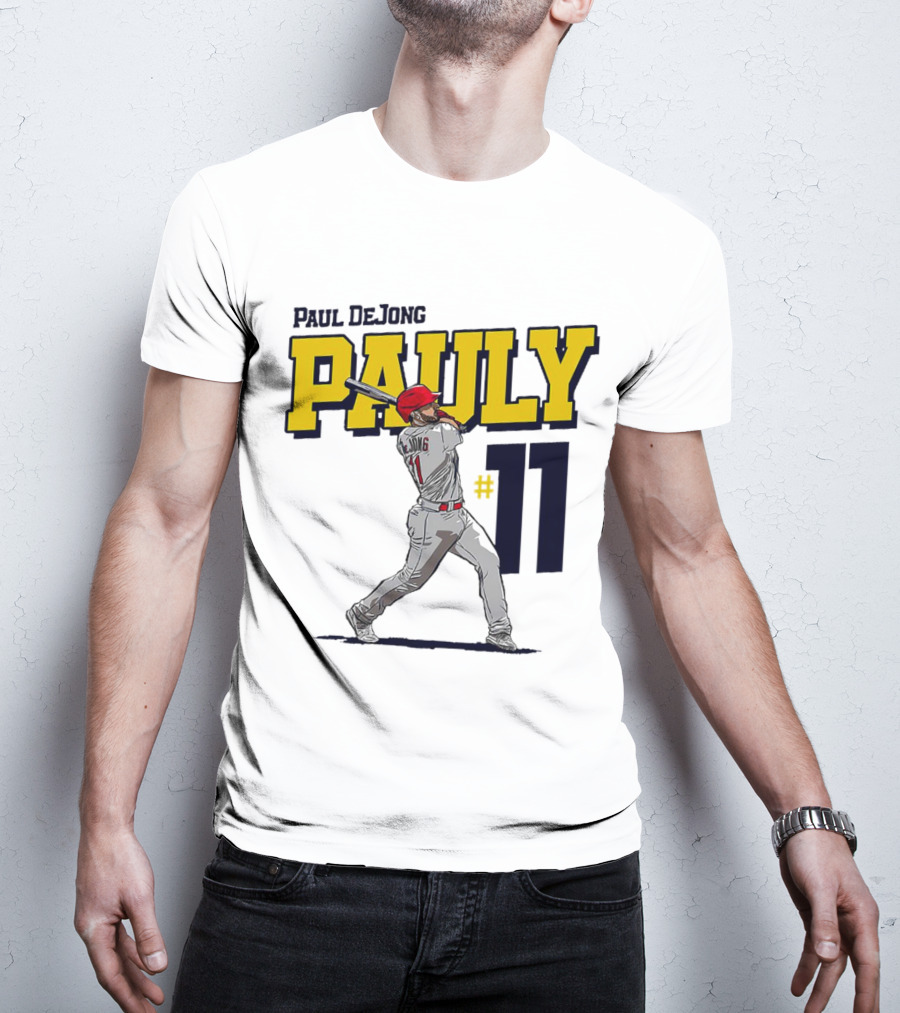 Paul DeJong Pauly #11 St. Louis Cardinals Baseball T-Shirt