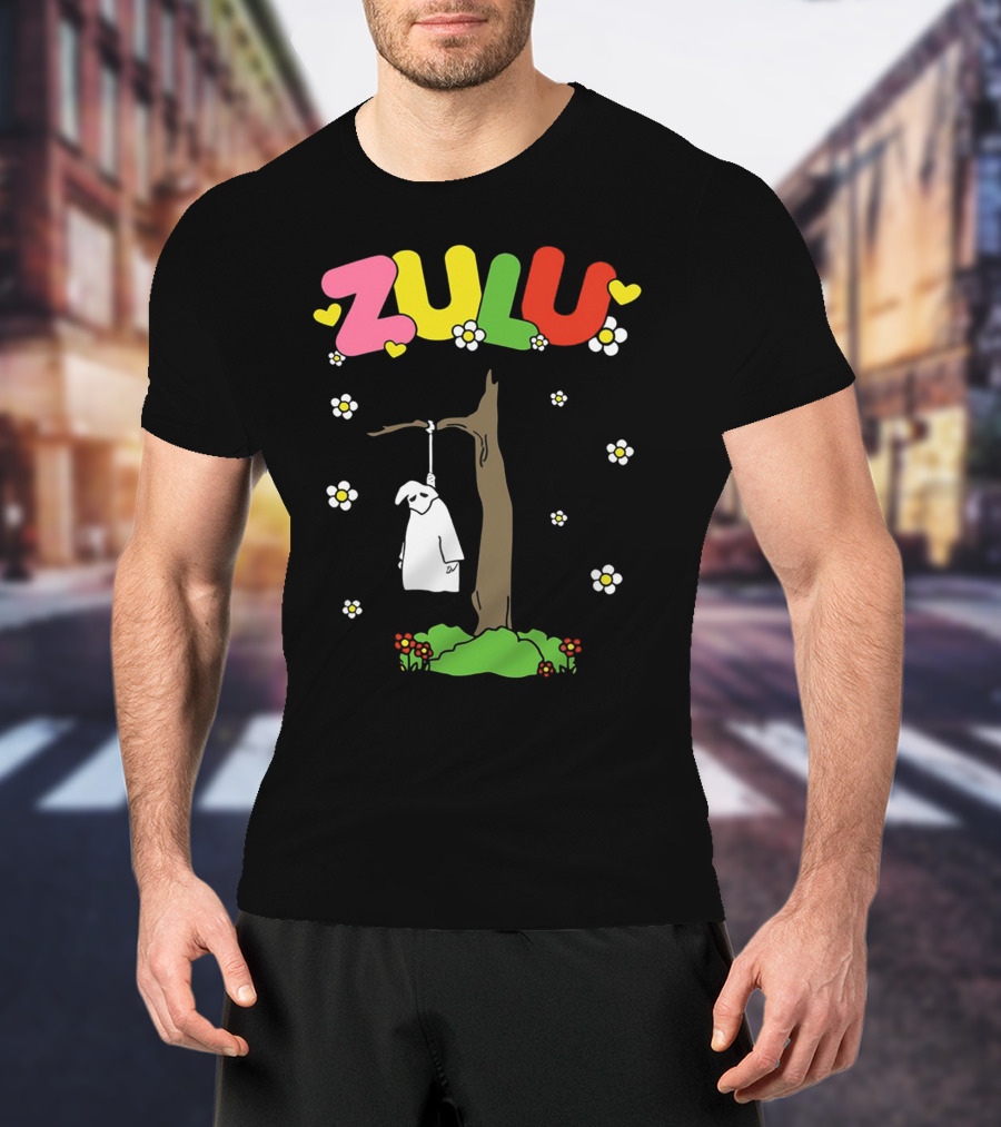 Zulu Flower Power Hanging Klansman T-Shirt