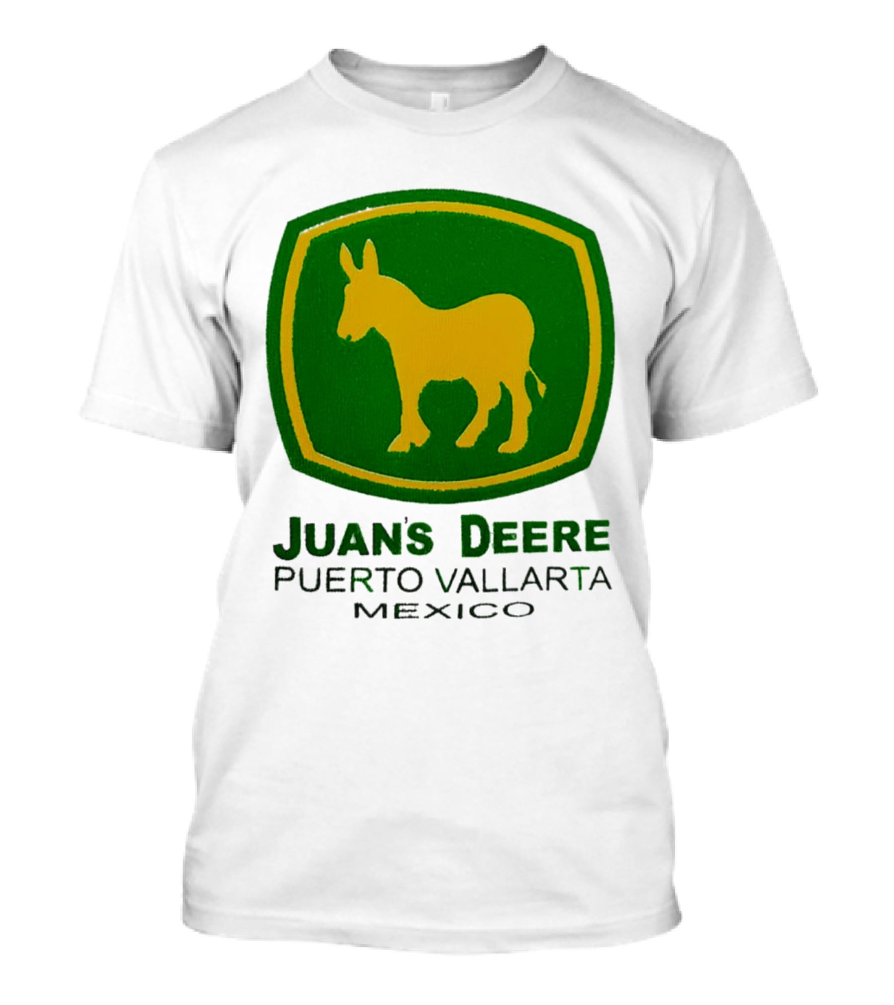 Juans Deere Puerto Vallarta Mexico Donkey T-Shirt