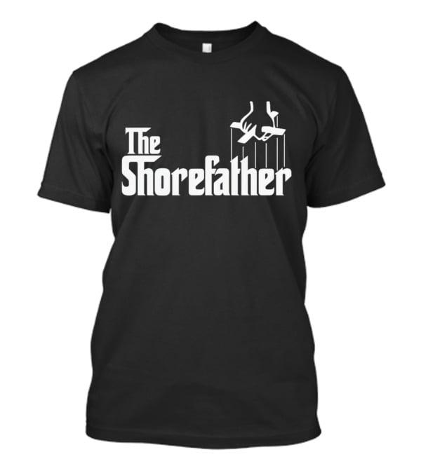 The Shorefather Mike Sorrentino Parody Text With Puppet Strings Iconic Reference T-Shirt