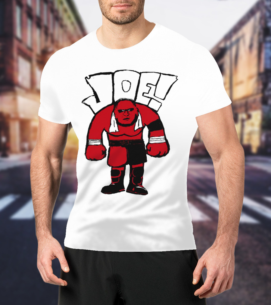 Samoa Joe Cartoon Graphic All Elite Wrestling AEW T-Shirt