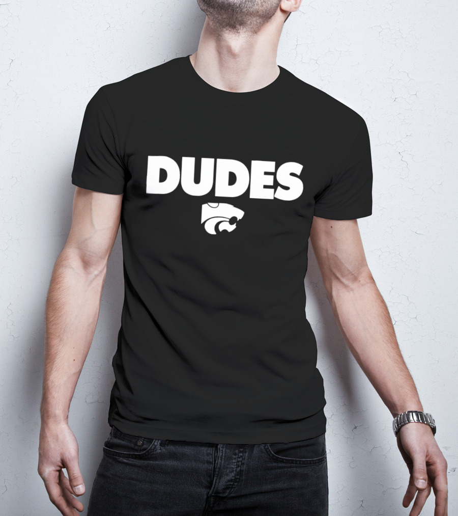 Dudes Wildcats Paw Team Spirit T-Shirt