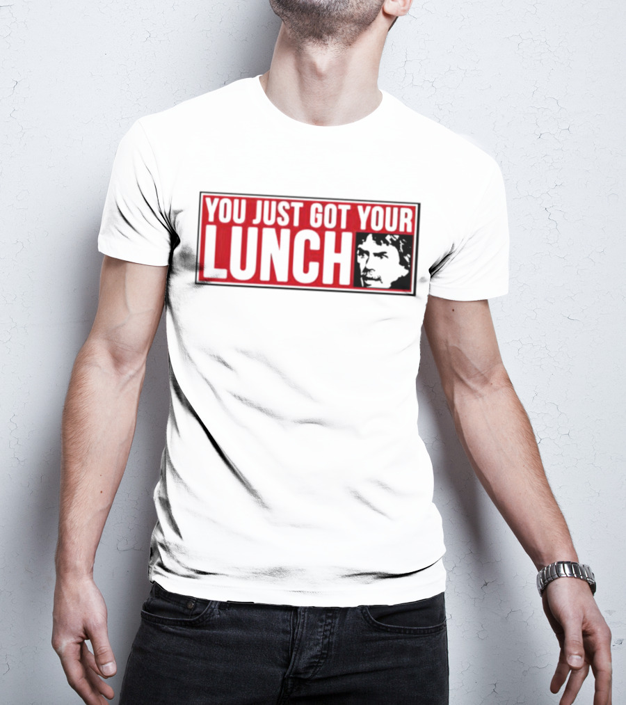 You Just Got Your Lunch Chuck Norris Meme T-Shirt