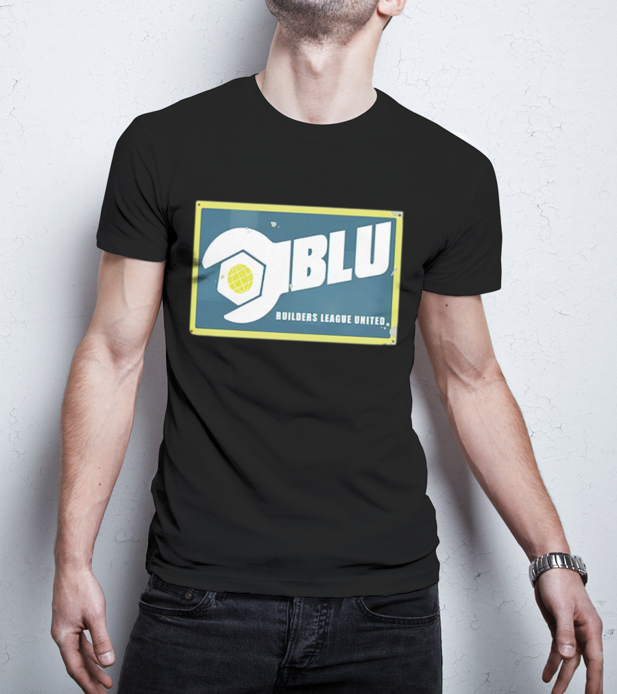 Builders League United BLU Wrench Logo Team Fortress 2 T-Shirt
