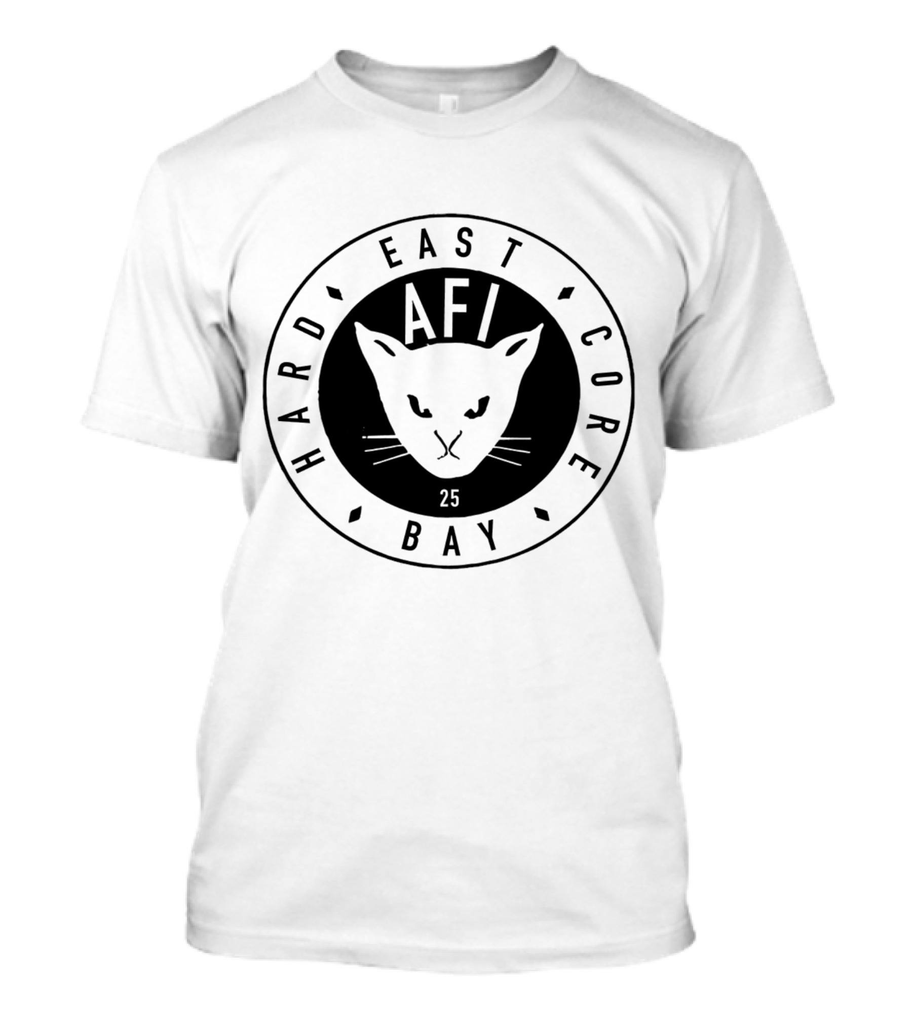 AFI East Bay Hard Core Cat 25 T-Shirt