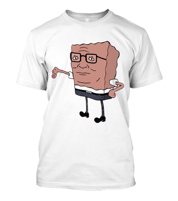 Damnit Spongebobby Meme Mashup With Glasses T-Shirt