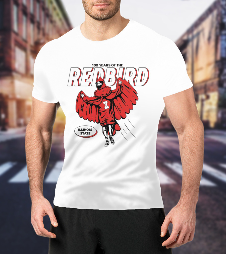 Illinois State Redbird 100 Years Of The Redbird T-Shirt