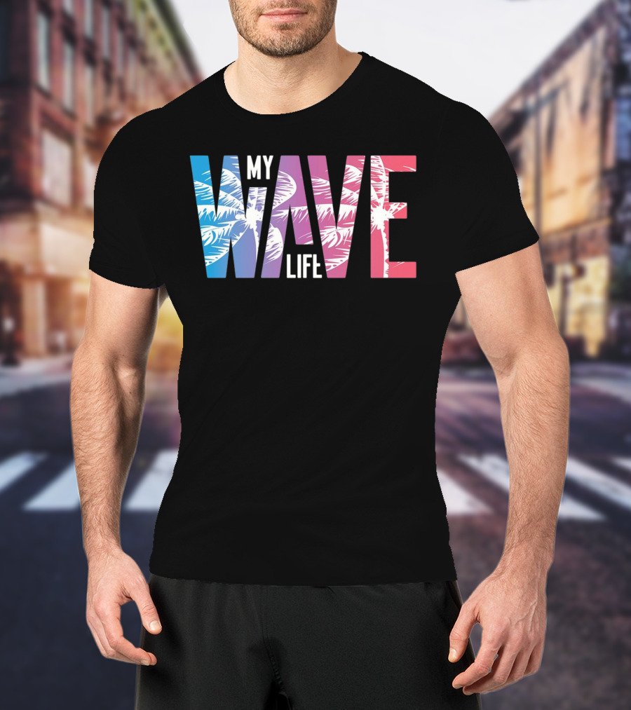 My Wave Life Palm T-Shirt
