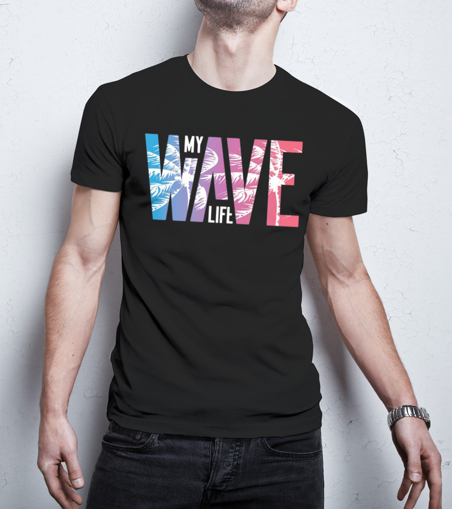 My Wave Life Palm T-Shirt