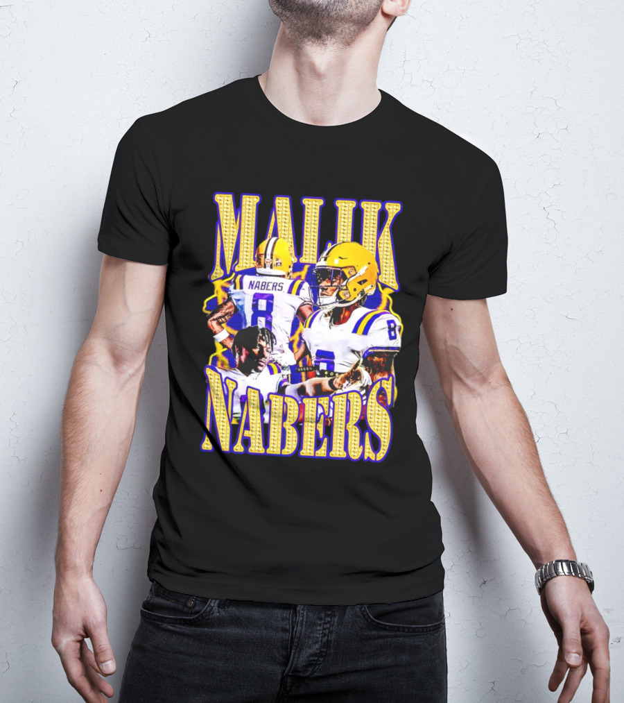 Malik Nabers LSU Tigers Football T-Shirt