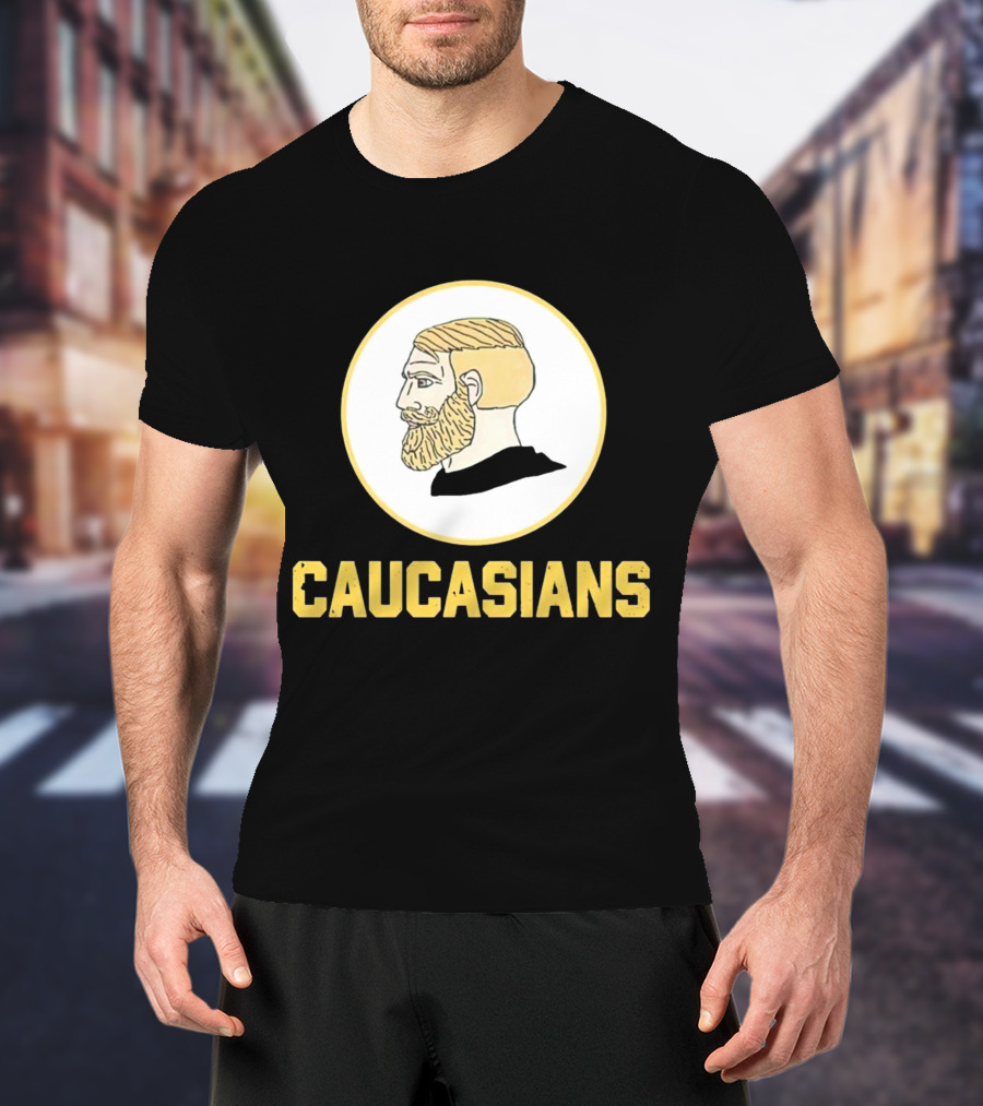Caucasians Team Jersey Profile T-Shirt