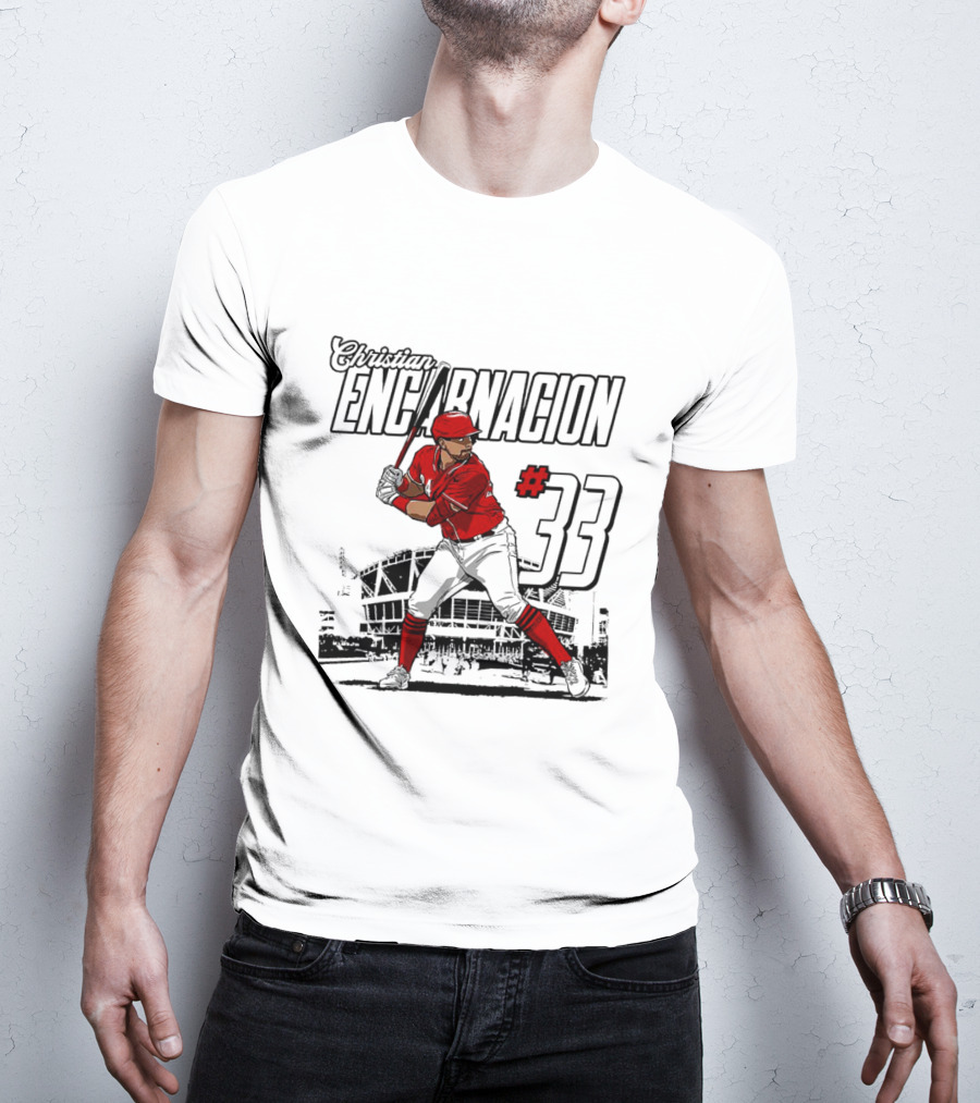 Christian Encarnacion-strand Baseball Player #33 Stadium T-Shirt