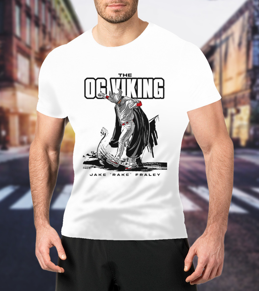 The OG Viking Jake Rake Fraley In Viking Armor T-Shirt
