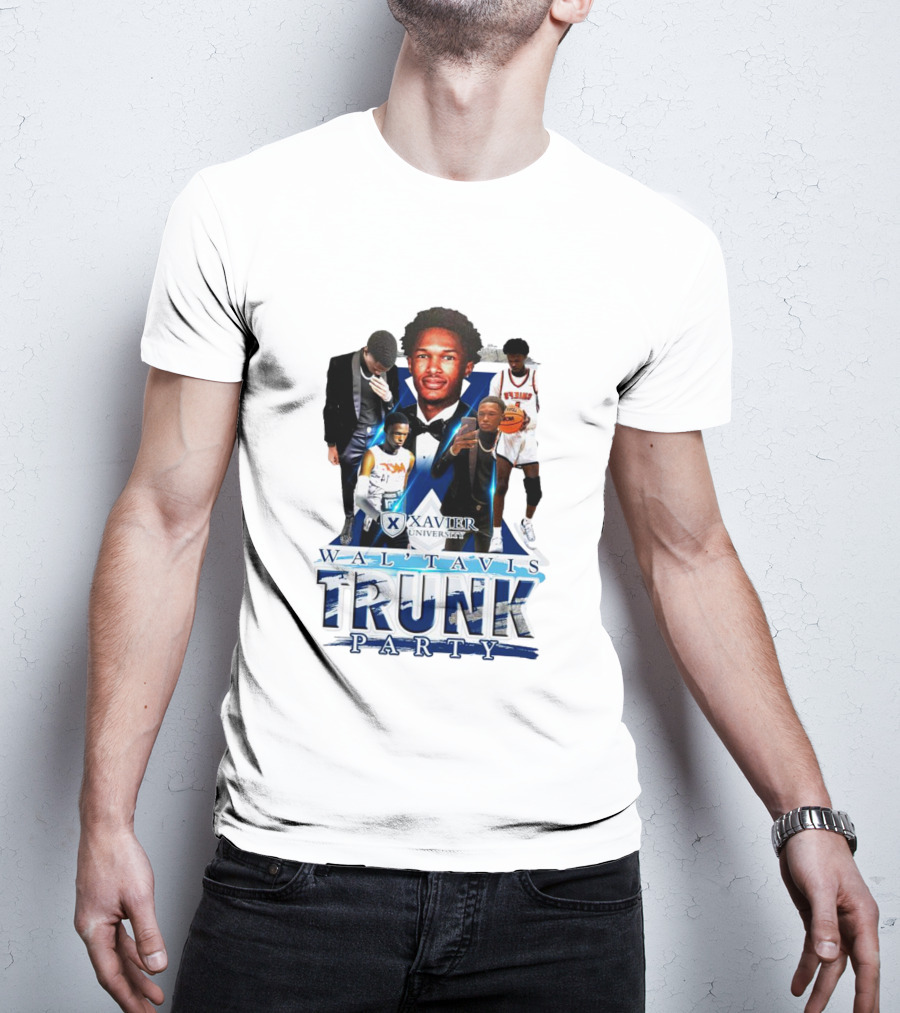 Xavier University Wal’ Tavis Trunk Party Basketball T-Shirt