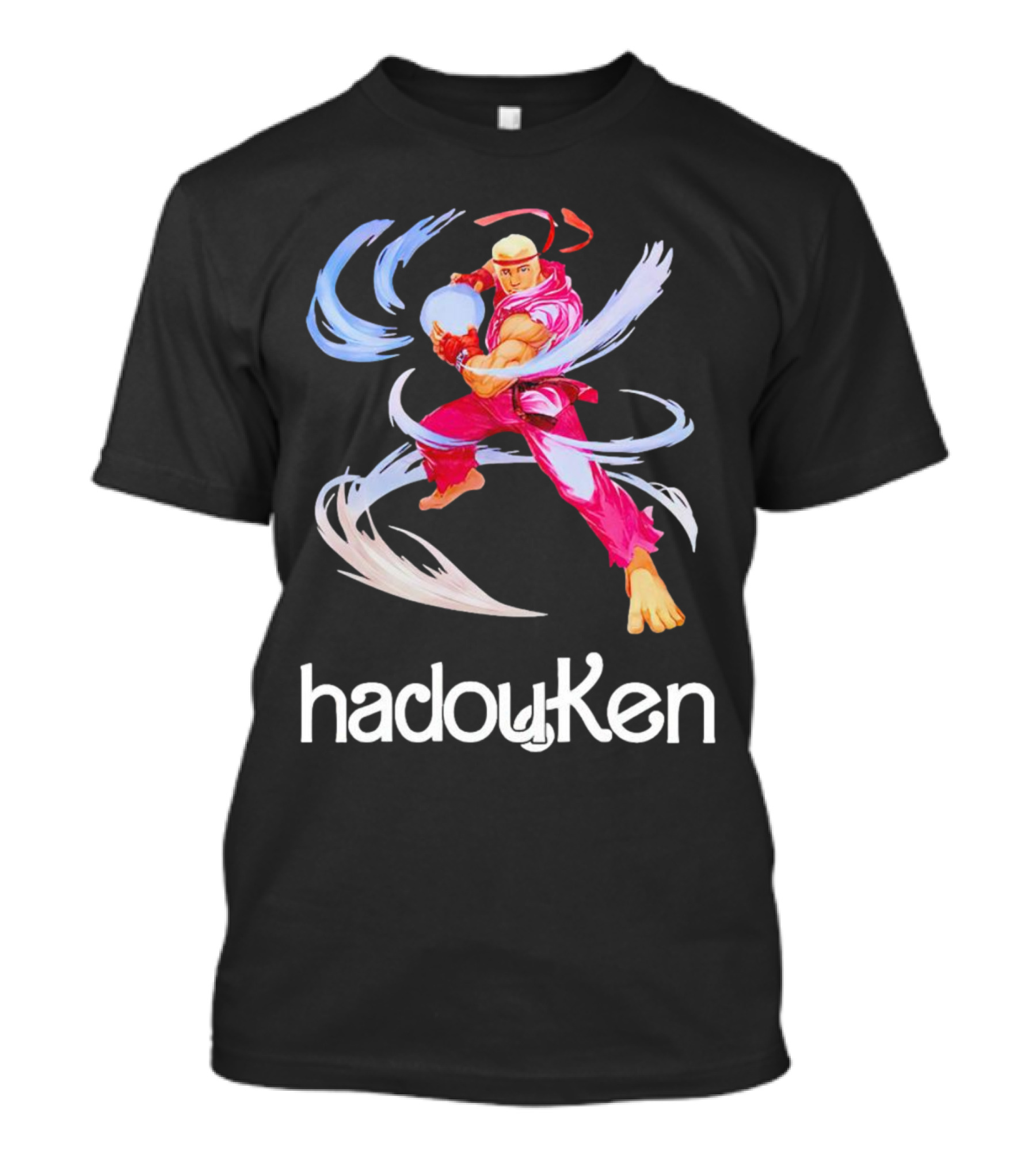 Barbie Hadou Ken Fighter Moves Hadouken T-Shirt