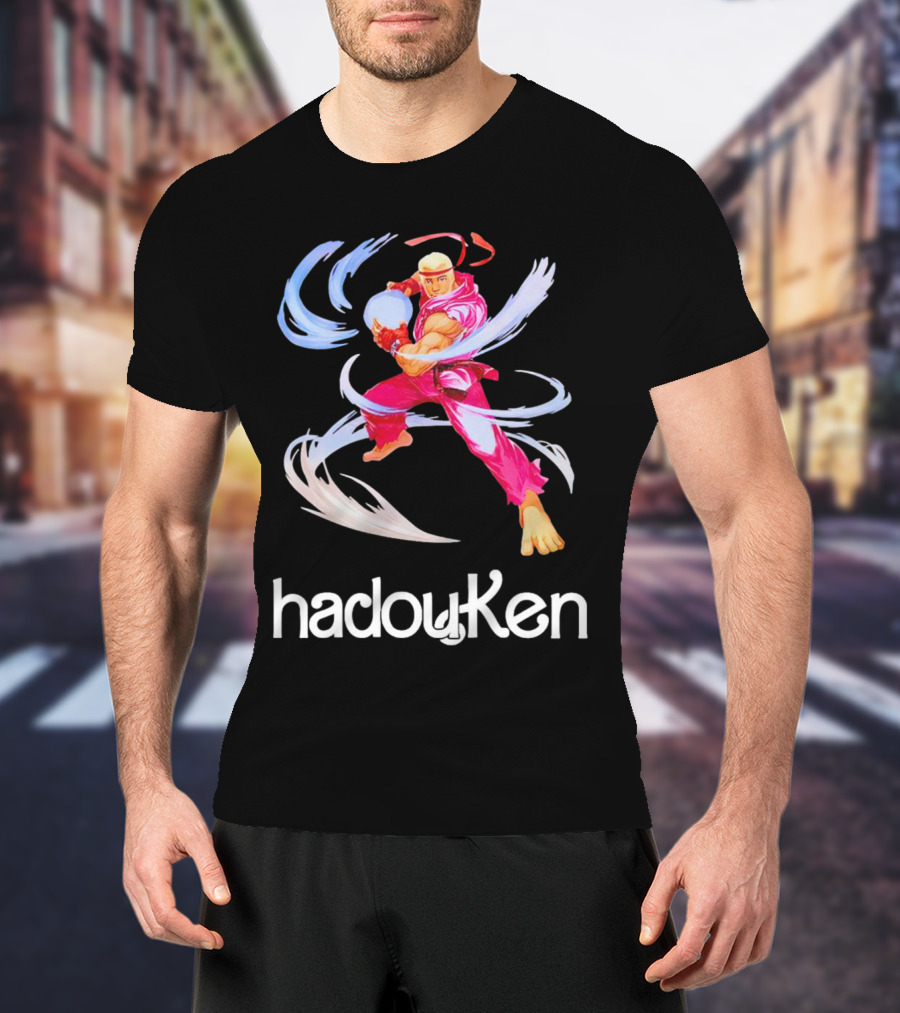 Barbie Hadou Ken Fighter Moves Hadouken T-Shirt