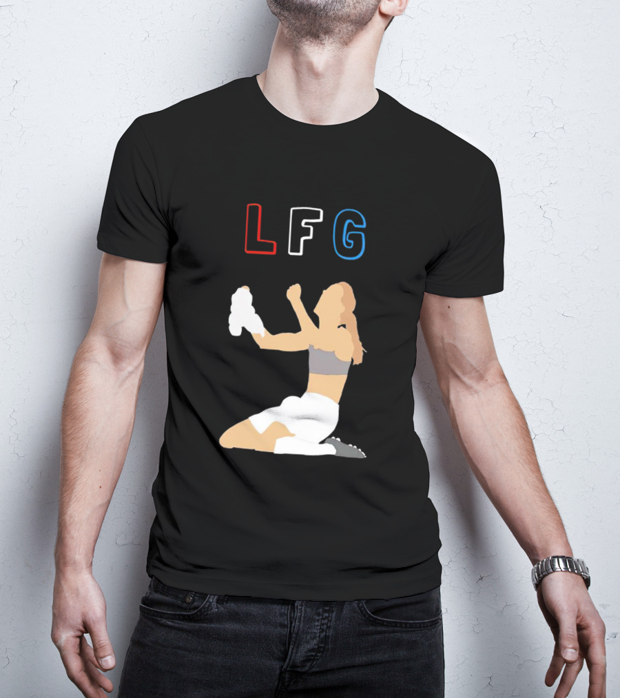 USWNT Soccer LFG Brandi Chastain T-Shirt